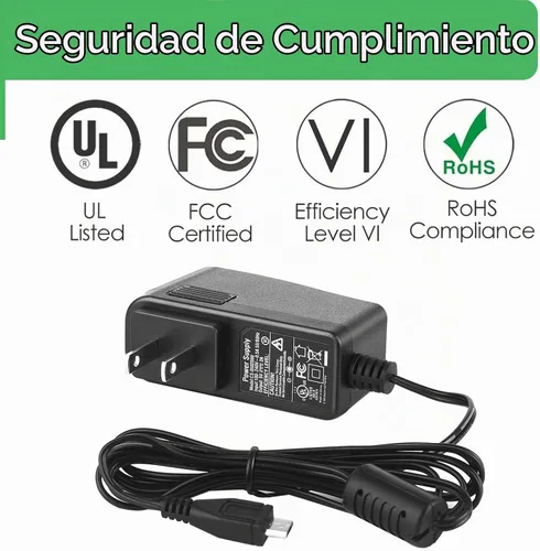 Vista 9 de Adaptador de fuente de alimentación micro USB de 5V 2A para el cuidado