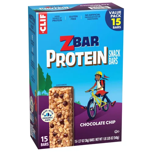 Vista 11 de Zbar Protein Barras de chocolate con chispas de chocolate, barras