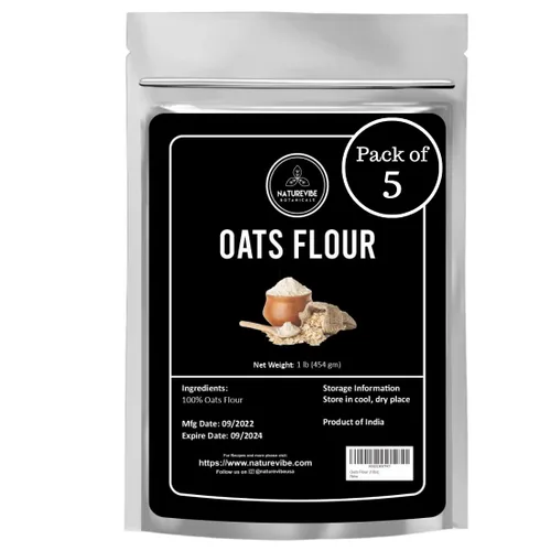 Vista 25 de Naturevibe Botanicals Harina de Arroz Integral 5 lb Harina Sin Gluten de Grano Entero Finamente Molida, Sin OGM Ideal para Hornear, Rotis