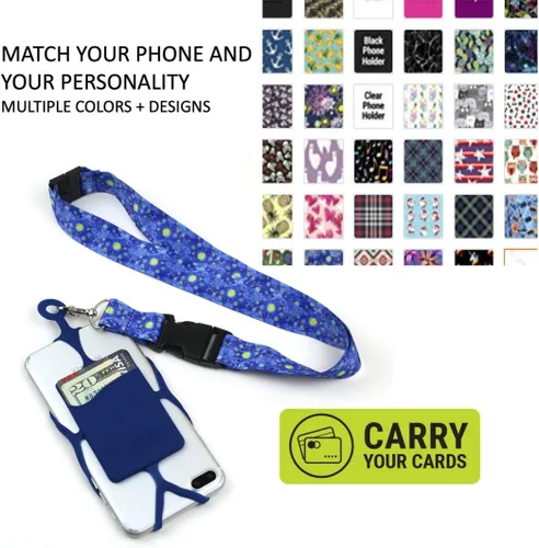 Vista 6 de Gear Beast - Correa universal para teléfono celular compatible con iPhone, Galaxy y la mayoría de teléfonos inteligentes, incluye funda