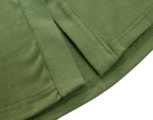 Vista 7 de Berydress - Vestidos informales, de playa y de verano para mujer, de color liso, de algodón, favorecedores, acampanados, con tirantes delgados