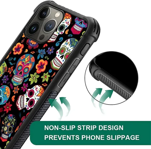 Vista 294 de Funda compatible con iPhone 8, a prueba de golpes, antiarañazos, bandera de ciervos de cola blanca de grano de madera estadounidense