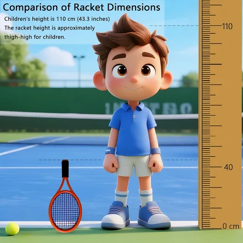 Vista 7 de Raqueta de tenis para niños, raqueta de tenis de plástico de 17 pulgadas con 2 bolas suaves, 2 pelotas de tenis y 4 volantes para niños