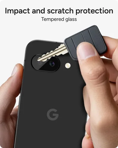 Vista 4 de ZAGG Glass Elite - Protector antirreflectante para lente de cámara Google Pixel 9a, máxima protección contra impactos y arañazos, claridad avanzada