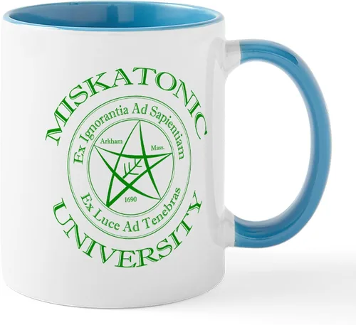 Vista 7 de CafePress Miskatonic University - Taza de café de cerámica, taza de té, 11 onzas