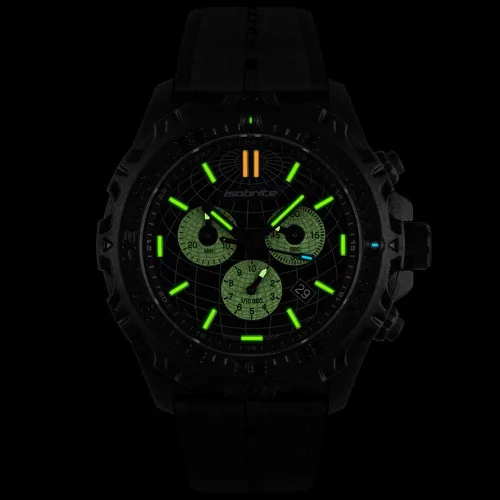 Vista 2 de Isobrite Explorer edición limitada cronógrafo reloj ISO3008