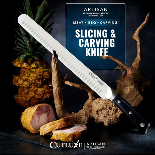Vista 4 de Cutluxe Cuchillo de pechuga, cuchillo para tallar y rebanar de 12 pulgadas