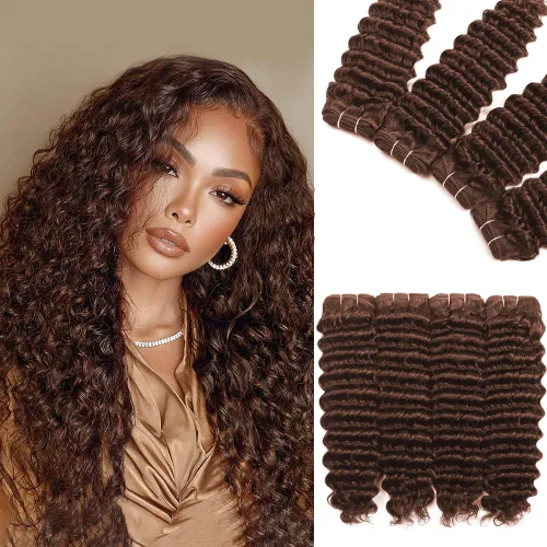 Vista 21 de ALLRUN Paquetes de cabello humano rizado birmano, 3 piezas de 14, 16, 18 pulgadas, paquetes de cabello humano rizado crudo con extremos en espiral