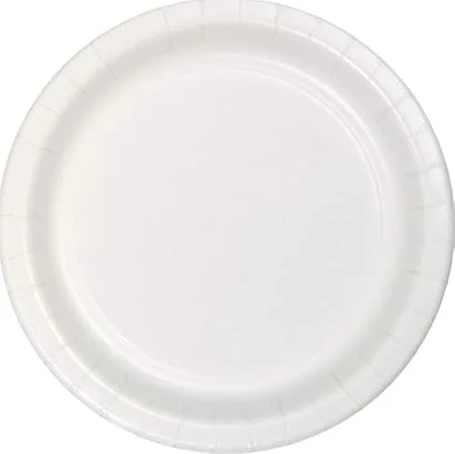 Vista 25 de Creative Converting 318915 - 24 platos de banquete de papel, 10 pulgadas, amatista