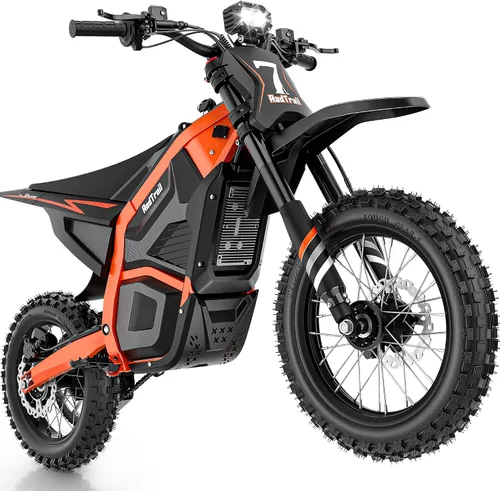 Vista 10 de RadTrail M5 - Motocicleta eléctrica de 48 V para adolescentes y adultos Azul