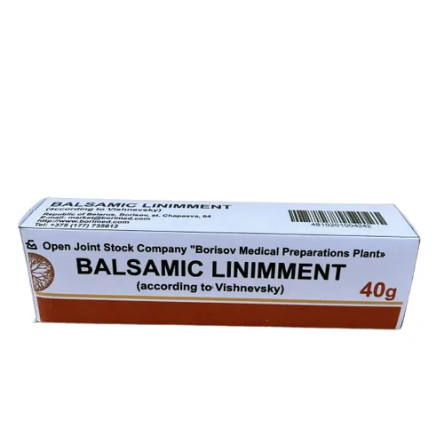 Vista 7 de Linimento balsámico (ungüento Vishnevsky) (5.64 oz, (4 tubos de 1.41 oz))