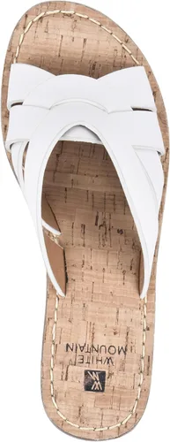 Vista 4 de WHITE MOUNTAIN Samwell Sandalias de cuña para mujer