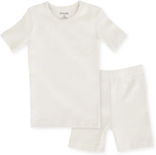 Vista 31 de AVAUMA - Pijama para niños y niñas de algodón básico para uso diario