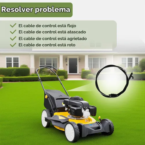Vista 7 de Cable de control para cortacésped, freno y embrague, compatible con 48 pulgadas Cub Cadet MTD Yard Machines Yard Man Craftsman Troy-Bilt Husky