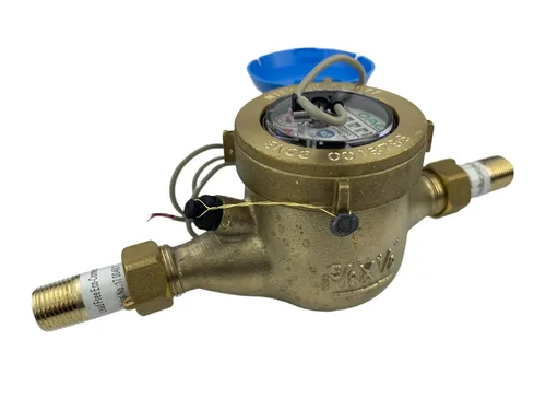 Vista 29 de DAE Medidor de agua caliente sin plomo MJ-75R NTEP, acoplamientos NPT de 3/4", salida de pulso, galón