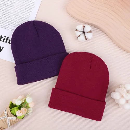 Vista 5 de Cooraby Gorro de invierno cálido gorro de punto suave para hombres o mujeres