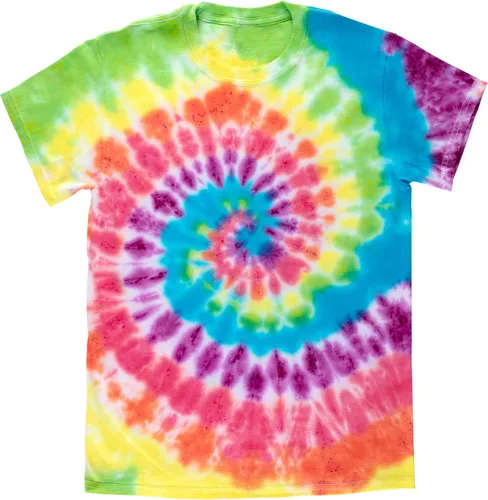 Vista 5 de Kit de teñido anudado de un solo paso Tulip para fiesta de 5 personas, gran actividad de fiesta, regalo para manualidades y artes, colores Arco iris