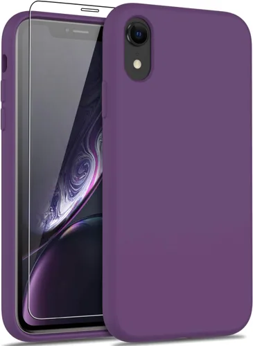 Vista 58 de bemal Funda para iPhone 14 Pro con protector de pantalla, silicona líquida de ajuste delgado, forro de microfibra suave, diseñada para mujeres