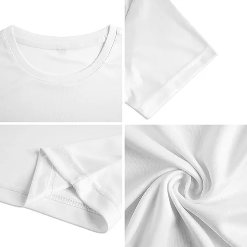 Vista 5 de Camisa personalizada Kawaii juvenil, camiseta de cosplay para niñas, camiseta clásica deportiva al aire libre, regalos creativos para fanáticos