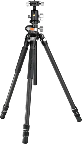Vista 10 de Vanguard Trípode de aluminio VEO3+263AB160S con columna central multiángulo y cabezal de bola VEO BH-160S de doble eje