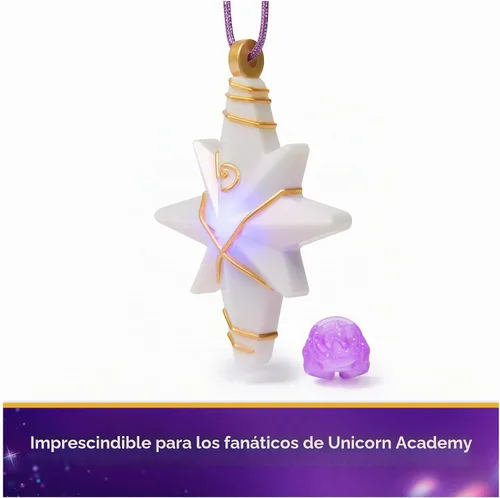 Vista 7 de Unicorn Academy Sophia’s Necklace, Dolls & Unicorn Toys, Ages 4+