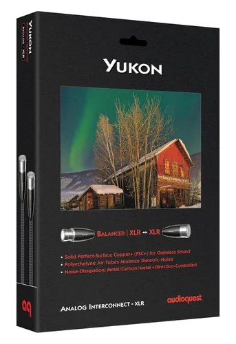 Vista 2 de AudioQuest Yukon XLR - Cable de interconexión de audio (1.6 ft, par)