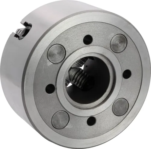 Vista 3 de CME Portabrocas de torno independiente de 4 mandíbulas de 6 pulgadas con placa de respaldo semiacabada roscada de 1 1/2"-8, máquina para adaptarse a