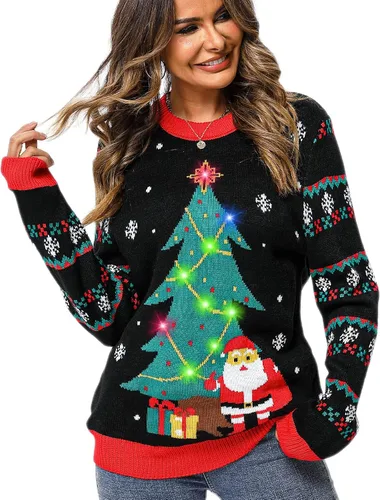 Vista 9 de Acekid Women Men Normal Christmas