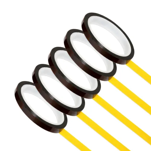Vista 11 de Cinta Kapton de polimida, 1 Mil, 1/2 X 36 yardas