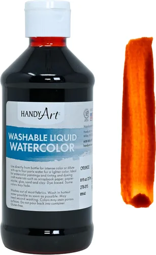 Vista 15 de Handy Art Acuarela líquida lavable de 8 onzas, azul