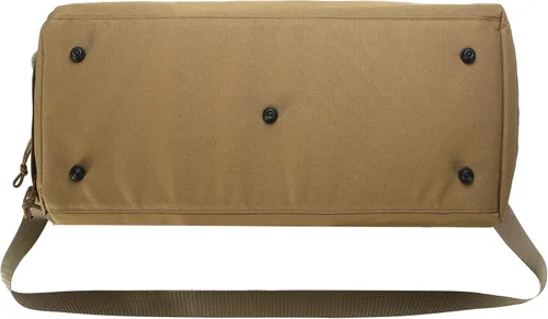 Vista 6 de SEYATULLH Bolsa de lona táctica militar para hombres y mujeres con compartimento para zapatos, bolsa de gimnasio, bolsa de fitness, bolsa