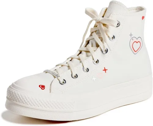 Vista 127 de Converse Chuck Taylor All Star High Top blanco/negro (White/Black/Gum)