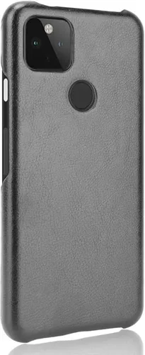 Vista 3 de Funda de teléfono para Google Pixel 5a 5G, [piel sintética] + [plástico duro] para Google Pixel 5a 5G, antideslizante, a prueba de golpes