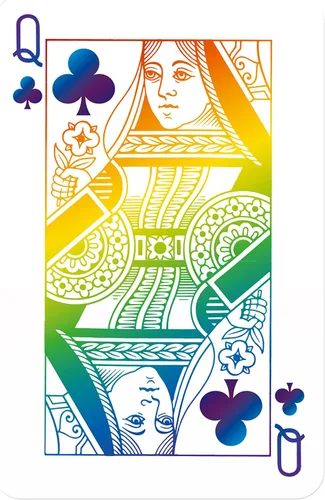 Vista 8 de Juego de cartas número 1 de Waddingtons, ilumina tus juegos, incluyendo Snap y Poker con esta baraja, compañero de viaje, regalo y juguete