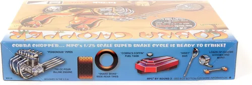 Vista 5 de MPC Cobra Chopper (Serie Trick Trikes) 1:25 Modelo Kit