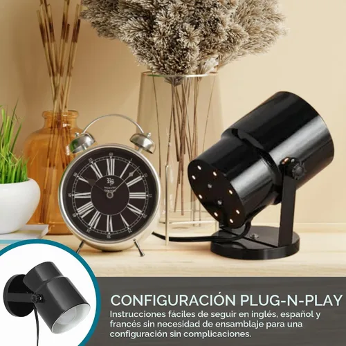 Vista 7 de Catalina Lighting 24291-000 - Lámpara de acento multiusos para escritorio o pared, para oficina, sala de estar, dormitorio o dormitorio, compatible