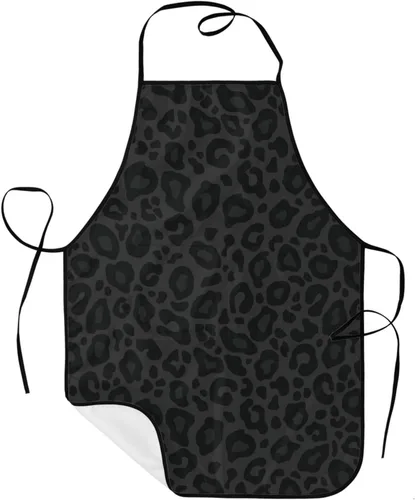 Vista 46 de Sigouyinei Delantales para mujeres con bolsillos, delantal para hombres, delantal adecuado para chefs camareros, técnicos de uñas para hornear