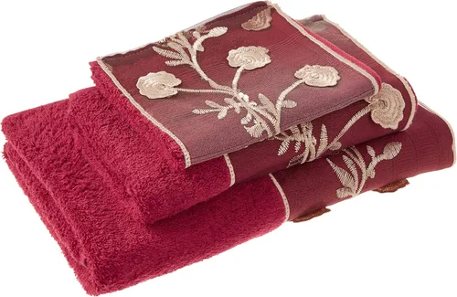 Vista 14 de Popular Bath Alfombra de baño con diseño de rosa degradado, azul
