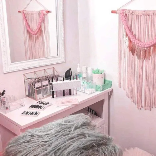 Vista 6 de GEMERRY Soporte de pinzas para extensiones de pestañas, diseño marmoleado Suministros de extensión de pestañas Accesorios Herramientas de acrílico
