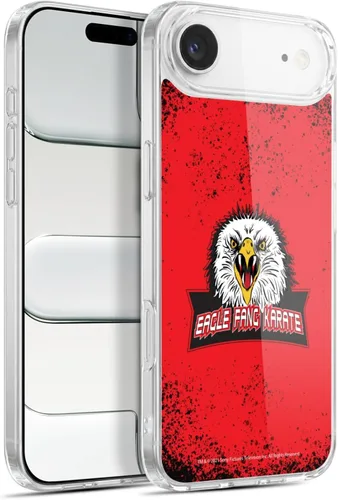 Vista 127 de Head Case Designs Funda de gel suave con licencia oficial de Cobra Kai Eagle Fang Logo Key Art compatible con Apple iPhone 7 Plus/iPhone 8 Plus