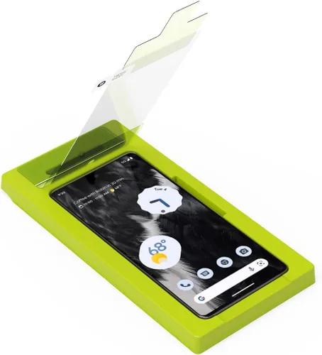 Vista 2 de PureGear Protector de pantalla de vidrio templado HD de máxima claridad para Google Pixel 7 (6.3 pulgadas) 2022, resistente a los arañazos