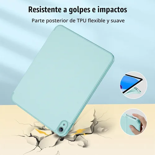 Vista 6 de ProCase Funda para iPad (A16) de 11ª Generación de 11 Pulgadas 2025/iPad de 10ª Generación de 10.9 Pulgadas 2022 con Soporte para Lápiz, Funda