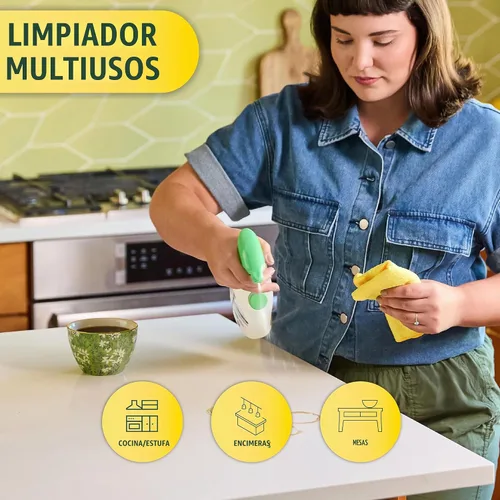 Vista 7 de Mean Green Recargable Ultra Potenciado CONCENTRADO Limpiador Multiusos, Cítricos y Té Verde, 420 ml