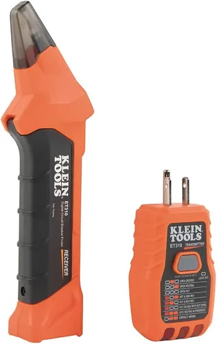 Vista 6 de Klein Tools 80016 Kit de herramientas de localizador de interruptores con accesorios, probador de salida GFCI, juego de 2 piezas, incluye Cat. No.