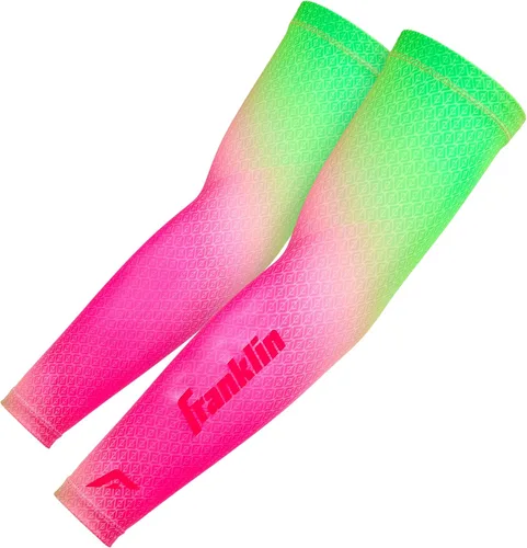 Vista 12 de Franklin Sports Mangas de compresión para brazo de béisbol y softbol para hombres y mujeres, varios tamaños