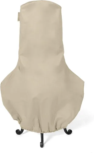 Vista 9 de Covermates Funda para Chimenea - Poliéster Resistente a la Intemperie, Cordón Ajustable, Dobladillo Elástico, para Parrilla y Calefacción, 24