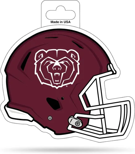 Vista 15 de Rico Industries NCAA - Calcomanía para casco de corte en forma de 4.75 x 5 pulgadas