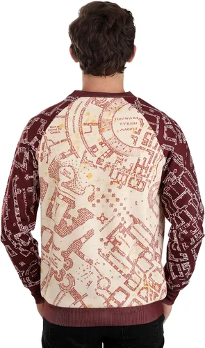 Vista 8 de Fun Costumes Sudadera de Harry Potter Marauder's Map para adultos