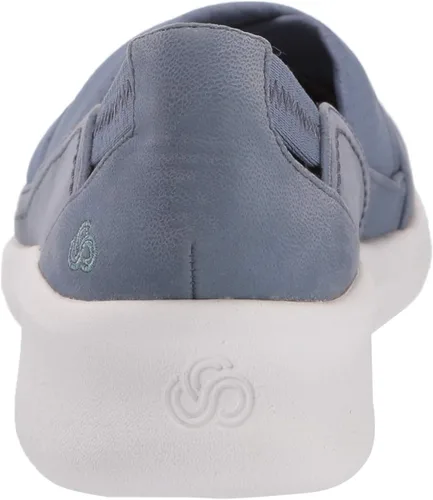 Vista 3 de Clarks Sillian 2.0 Star Mocasines para mujer, Azul