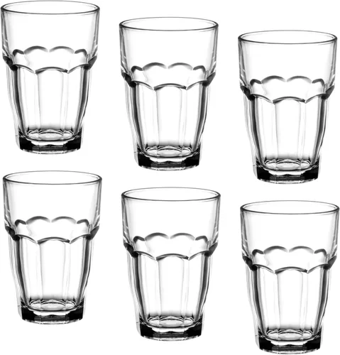 Vista 10 de Bormioli Rocco Rock Bar - Vasos apilables para whisky, juego de 6, 9 1/4 onzas.